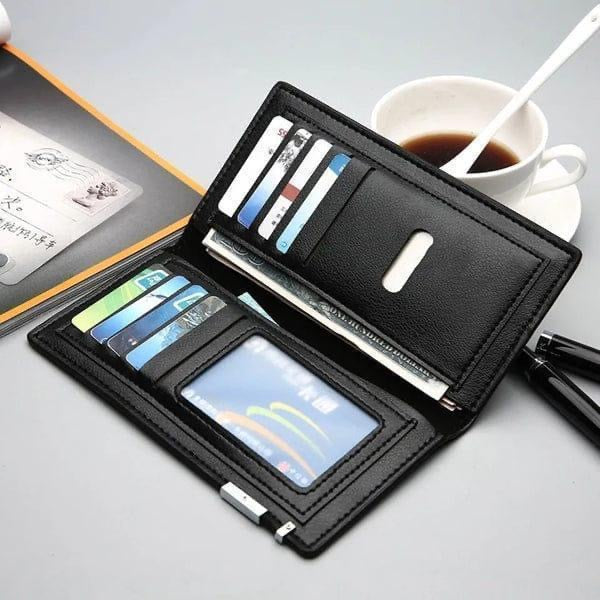 Kangro Vintage PU Leather Long Wallet for Men – Slim, Stylish & Durable